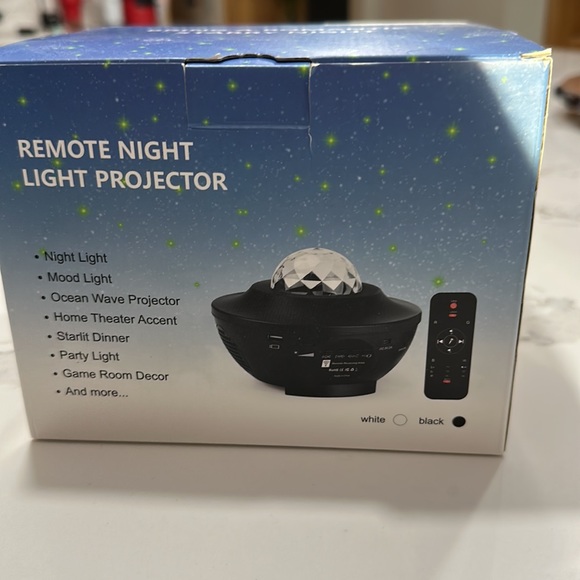 EUC❗️Music Starry Projector - Remote Night Light Projector - Picture 2 of 7